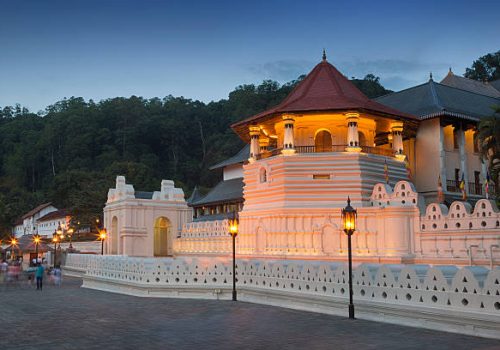 Sri Dalada Maligawa or the Temple of the Sacred Tooth Relic is a Buddhist temple in the city of Kandy, Sri Lanka.